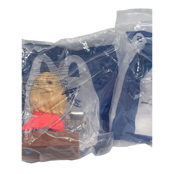 McDonald’s 2022  Thor Love and Thunder Movie Happy Meal Toys Thor #1 #5 #7 - Picture 8 of 10